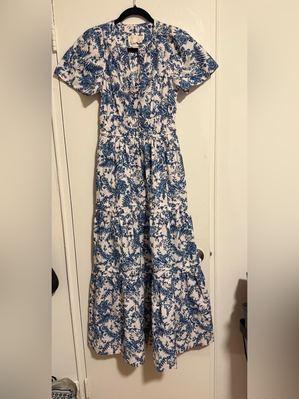 Anthropologie Somerset Tiered Maxi Dress